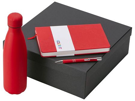 Подарочный набор "Color it" с блокнотом, металлической ручкой и термобутылкой