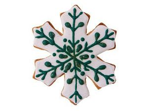 Пряник имбирный «Снежинка»