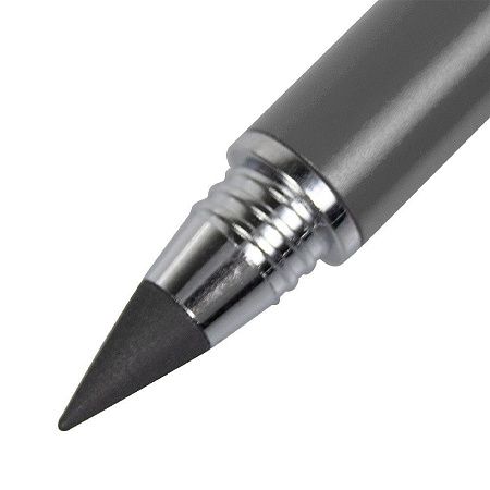 Ручка шариковая и вечный карандаш ETERNITY, металлическая, серая, матовая