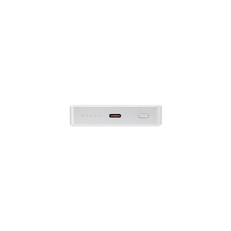 Внешний аккумулятор Атлантис Плюс PD (Atlantis PD Plus) 10000mAh с функцией беспроводной зарядки 15W, серебряный