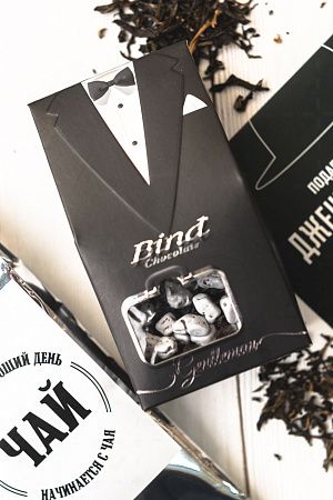 Подарочный набор «Джентельменский»: чай, драже