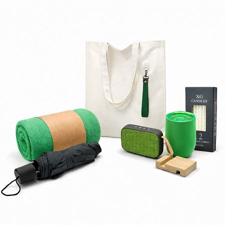 Подарочный набор Casual, зелёный