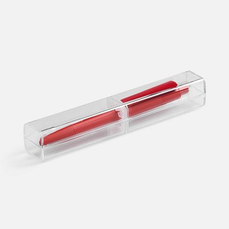 Ручка шариковая Prodir DS4 PMM-P в футляре, красная