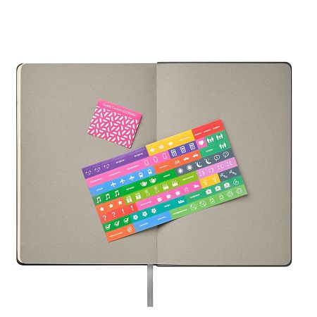 Ежедневник Teolo недатированный, серый