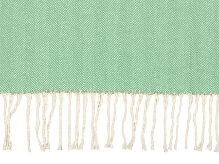 Плед «Ёлочка» из натурального хлопка