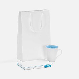 Набор White Shall Simple, голубой