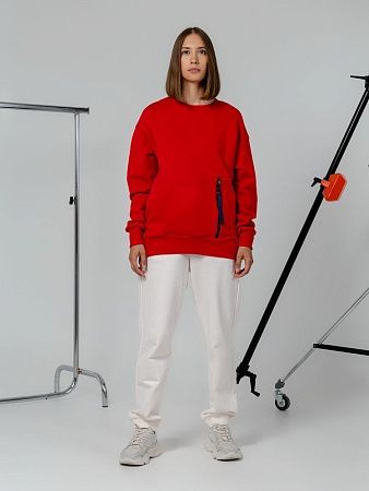 Свитшот унисекс Kosmos 2.0, кремовый, размер XL/2XL