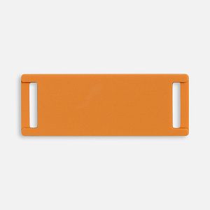 Лейбл из ПВХ Kova, оранжевый