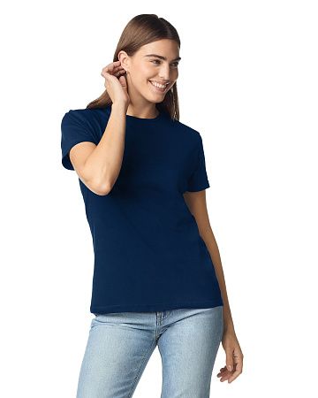 Футболка SOFTSTYLE WOMAN, МОРСКОЙ СИНИЙ S