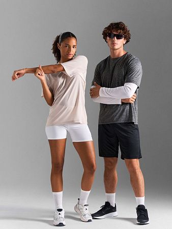 Футболка спортивная унисекс Storm, черная, размер XS