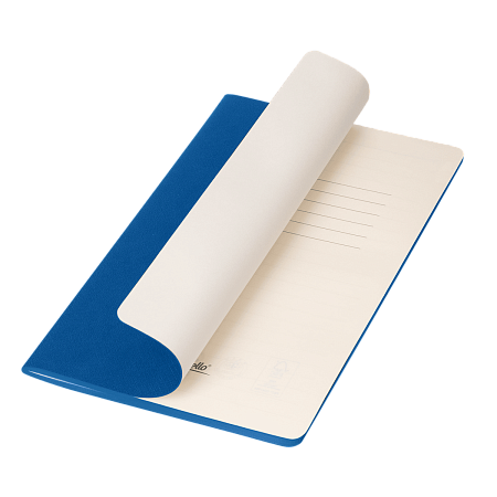 Блокнот Corsa slim, ярко-синий