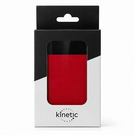 Внешний аккумулятор в металлическом корпусе Apria, 10000 mAh, красный