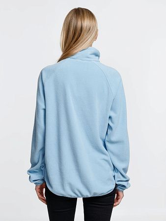 Куртка флисовая унисекс Fliska, голубая, размер XL/2XL