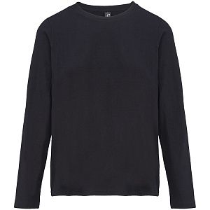 Футболка с длинным рукавом женская Monarch Women, черная, размер 3XL