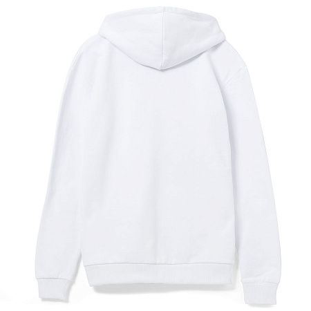 Толстовка на молнии с капюшоном Unit Siverga, белая, размер S