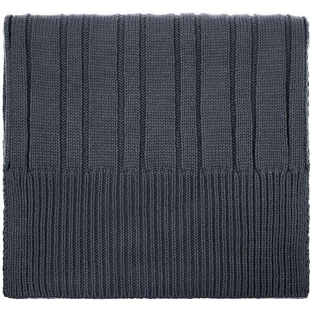 Шарф Knit Beat, серый (графит)
