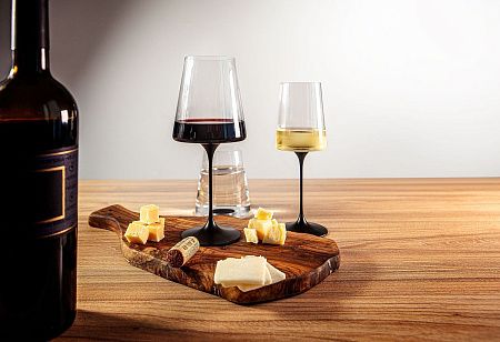 Хрустальный бокал для красного вина на магните Trebonn SplitGlass, 2 шт, 450 мл