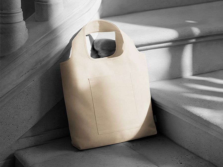 Сумка-шоппер «Revest» из переработанного хлопка 320 г/м2