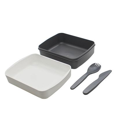 Ланч-бокс Lunch Green Line со столовыми приборами