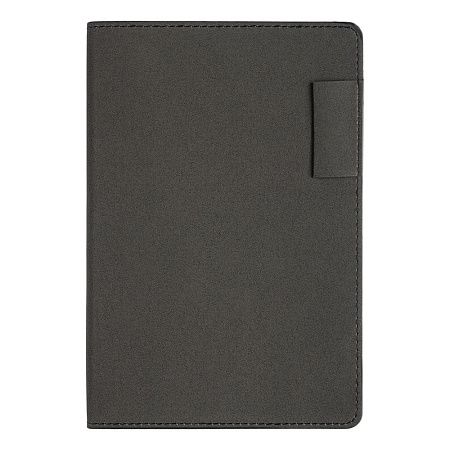 Ежедневник Flexy Tenero Savana A5, черный, недатированный, в гибкой обложке с петлей для ручки