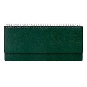 Планинг Alfa Buffalo 325*130 мм, зеленый, недатированный, в твердой обложке