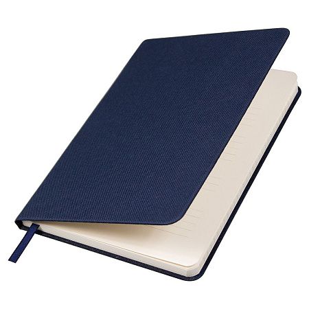 Блокнот Forest Alfa Libra Fabrique А5, недатированный, в твердой тканевой обложке, темно-синий