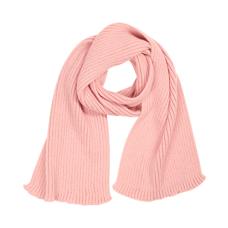 Шарф Форгес (Forges) вязаный, розовый