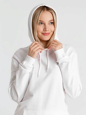 Толстовка с капюшоном унисекс Hoodie, красная, размер XS