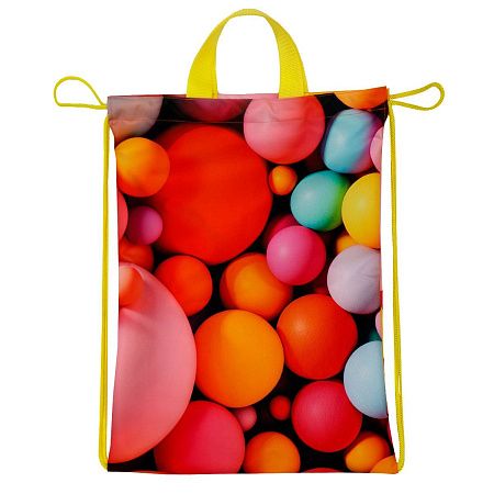 Сумка-рюкзак с полноцветной печатью Флюр, размер M