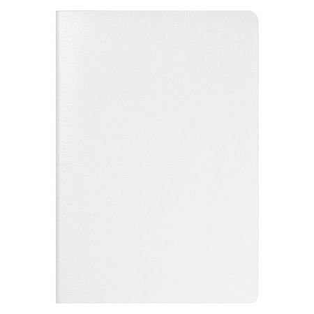 Ежедневник Galaxy недатированный, гибкая обложка, срез голограф. фольга, белый