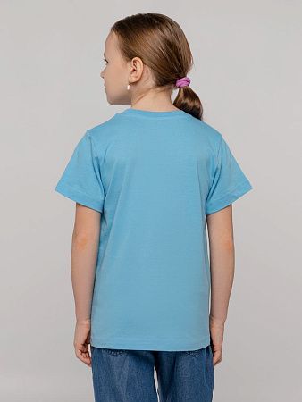 Футболка детская T-Bolka Kids, голубая, размер 12 лет (142-152 см)