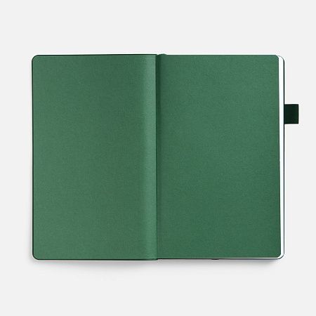 Ежедневник White Shall, недатированный, бело-зеленый