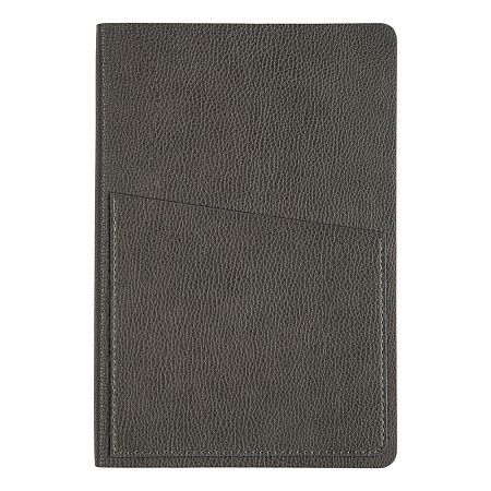 Ежедневник Flexy Smart Style Lafite A5, темно-серый, недатированный, в гибкой обложке