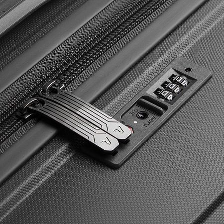 Чемодан Butterfly L, серый