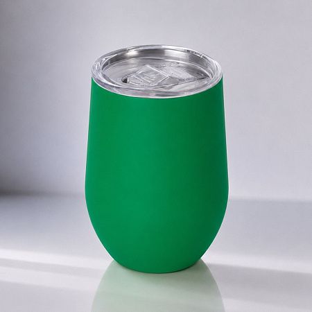 Вакуумная термокружка «Sense Gum», непротекаемая крышка, soft-touch