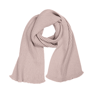 Шарф Форгес (Forges) вязаный, дымчато-розовый