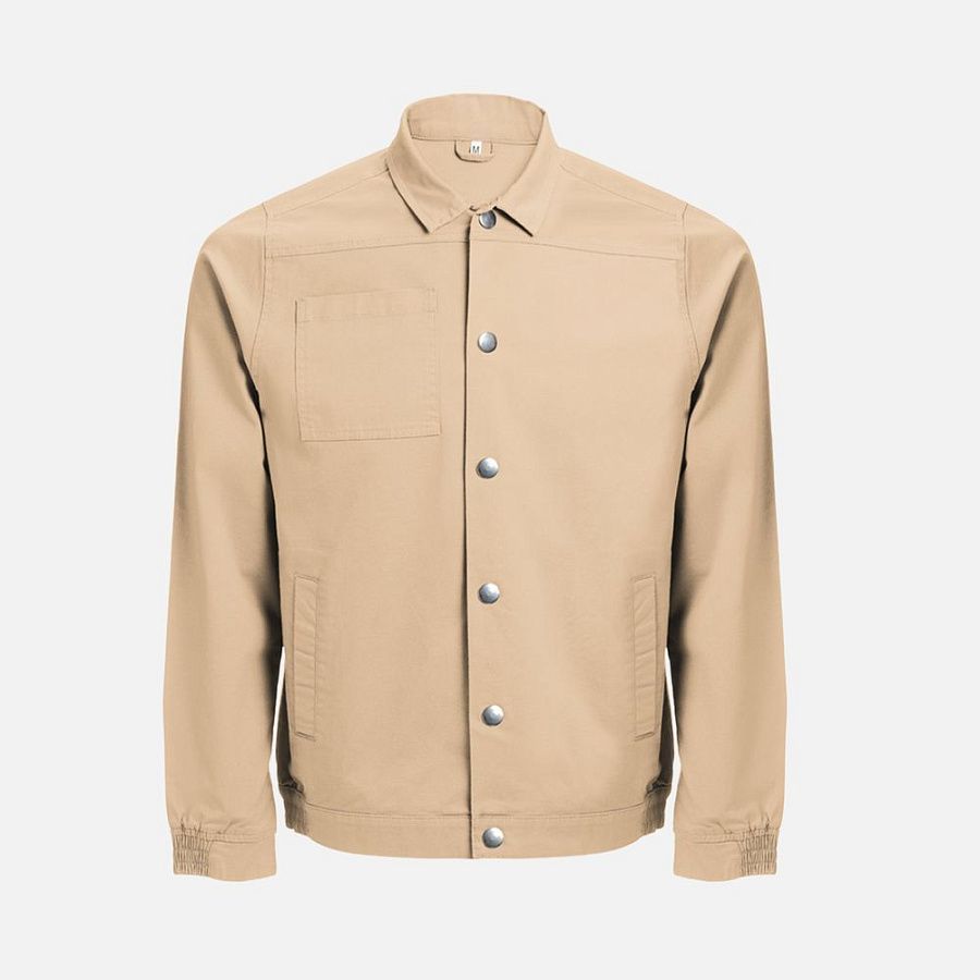 Куртка унисекс Bratislava, бежевая, размер 3XL