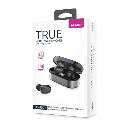 Наушники беспроводные "TWE-06", True Wireless, Bluetooth 5.1