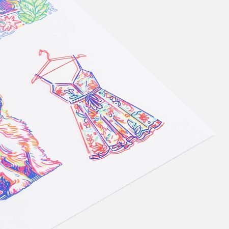 Стикерпак UV-DTF Thematic, для женщин