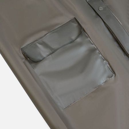 Дождевик RainDrop, серый, размер M/L