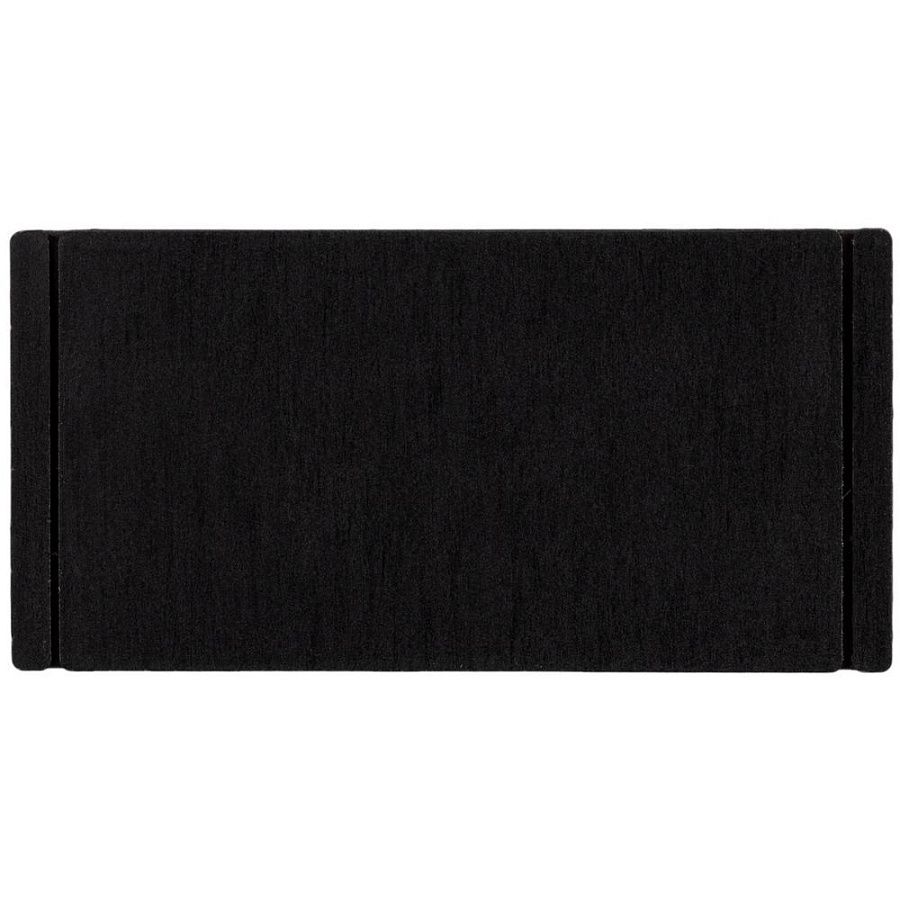 Лейбл из ПВХ Dzeta, XS, черный