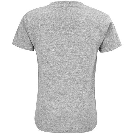 Футболка детская Pioneer Kids, серый меланж, размер 4 года (96-104 см)