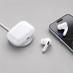Беспроводные наушники с микрофоном Air Pro 2 , TWS, BT 5.3, 300 мАч, QI, цвет: белый