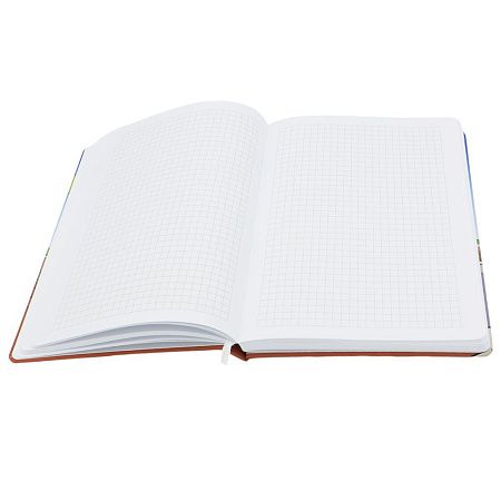 Записная книжка A5 Dziuna Театр в клетку 15,5 x 21 см
