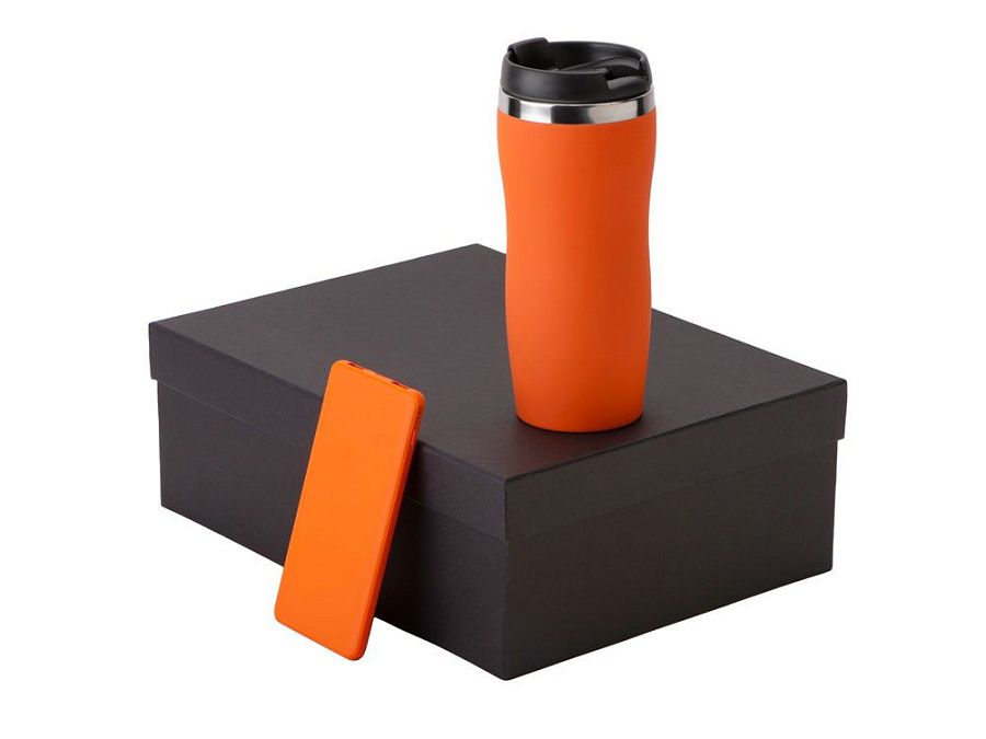 Подарочный набор "COLOR IT" c термокружкой и повербанком