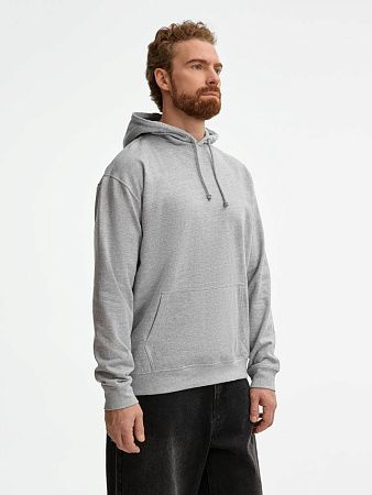 Худи унисекс Condor, серый меланж, размер XL