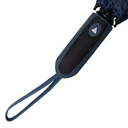 Зонт складной полуавтоматический Forest Rainman, диаметр 130 см, 8 панелей, в подарочной коробке, темно-синий