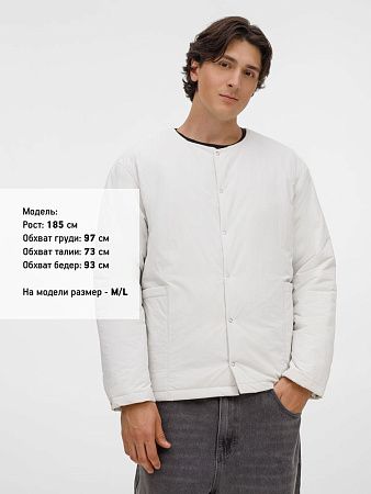 Куртка унисекс Veter, молочно-белая, размер XS/S