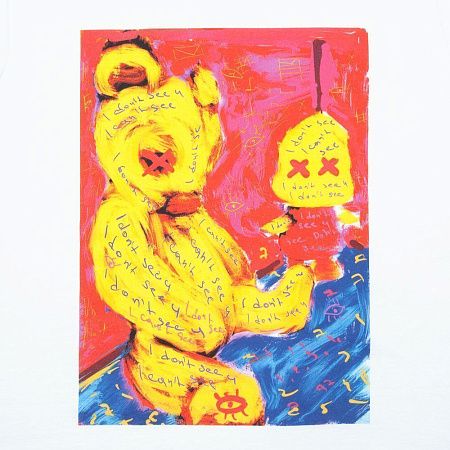 Футболка I Don't See You, белая, размер S