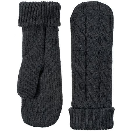 Варежки Heat Trick, темно-серый меланж, размер S/M